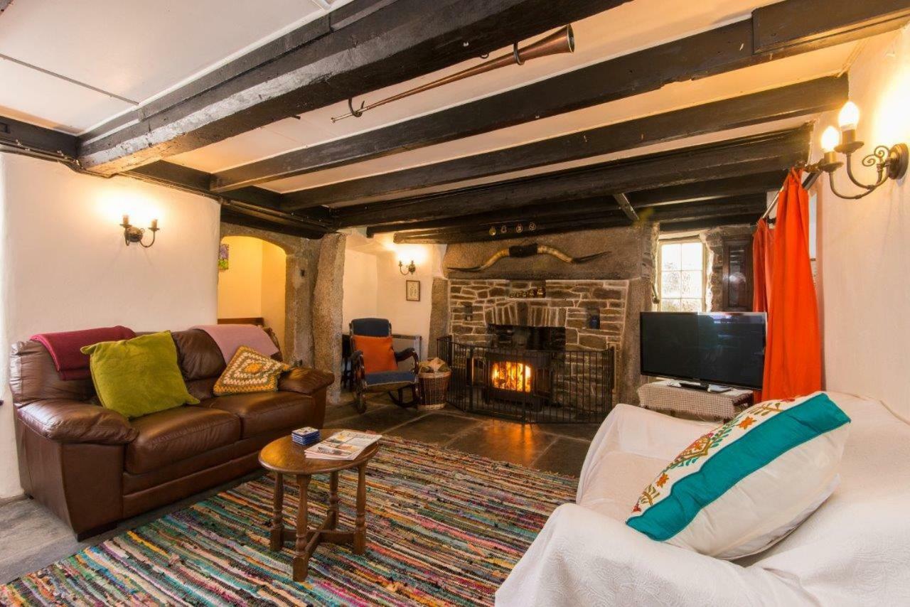 Hallagather Farmhouse Crackington Haven Esterno foto
